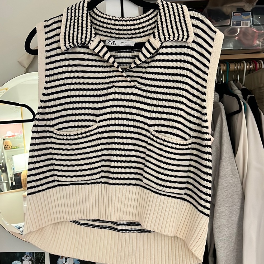 Zara Striped Blouse